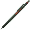 Rotring 600, Grønn, Metall, HB, 0,5 mm, Sekskantet, Metall