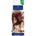 Faber-Castell Goldfaber Aqua Dual, Grønn, Fint, Grønn, Grå, Resirkulert plast, Rund, Vann-basert blekk