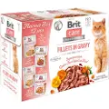 Brit Care Cat Adult Fillets in Gravy - mokra karma dla kota - 12x 85 g