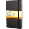 Moleskine Classic, Monokromatisk, Sort, A5, 240 ark, Matt, Innbundet (hardcover)