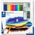 Staedtler Sett Med 12 Jovi Fargeblyanter Uten Tre