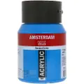 Talens Standard Series Akrylkrukke 500 ml Manganblå Phthalo 582
