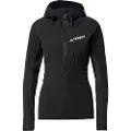 Adidas Terrex Techrock Wind Fleece Fleecejakke Med Full Glidelås
