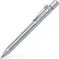 Faber-Castell GRIP 2011, Klips, Uttrykkbar kulepenn med hengefeste, Gjenfyllbar, Svart, Blå, 1 stykker