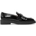 Hispanitas for woman. HI243632 Rio leather loafers black (36), Flat, None, Casual