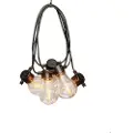 Konstsmide Lyslenke 10 stk. LED-pærer amber