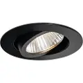 QAZQA Nedfelt spotlight sort 6,8 cm inkl. LED 750 lm dimmbar IP23 - Gaius