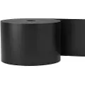Vevor landskapskant, 25 cm dybde, 12,5 m total lengde, resirkulert HDPE-spiralformet terrassebord, fleksibel bøykant for landskapsarbeid, plen, hage, uteplass, mot inntrengende ugress, svart