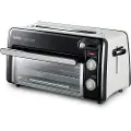 Tefal TL 6008 brødrister med miniovn Toast n Grill sort / matt aluminium