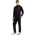 EA7 for man. 8NPV62_PJVRZ Tracksuit Core Identity black (XS), Casual, Sport, Cotton, Multisport, Long sleeve
