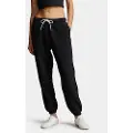 Ralph Lauren for woman. 211943009003 Fleece Athletic Pants black (L), Casual, Cotton