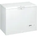 Whirlpool WHM39112 - Kiste - bredde: 140.5 cm - dybde: 69.8 cm - høyde: 91.6 cm - 394 liter - Klasse E - hvit