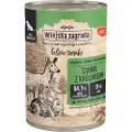 Wiejska zagroda Økonomipakke Wiejska Zagroda Dog 24 x 400 g - Hjort med kanin