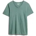 Superdry Raw Edge Slub V Kortarmet T-skjorte