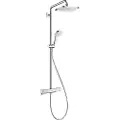 Hansgrohe HG Croma E 280 1jet SHP - hovedbruser,håndbruser,brusetermostat, bruserslange,glider