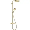 Hansgrohe Raindance Select S Showerpipe PowderRain guld-optik