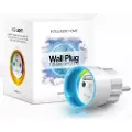 Fibaro Wall Plug Type E - Smartplugg - trådløs - Z-Wave Plus - 868.42 MHz, 908.4 MHz, 916 MHz, 921.4 MHz, 869 MHz, 919.8 MHz, 869.85 MHz