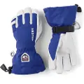 Hestra votter og hansker Hestra Army Leather Heli Ski Jr, Skihansker, Junior, Royal blue