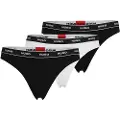 Hugo Boss Stripe Tanga 3 Enheter