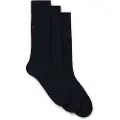 Hugo Boss for man. 50493253 Pack of 3 navy socks (43-46), Homewear, Cotton