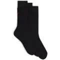Hugo Boss for man. 50493253 3 Pair Pack of Standard Long Socks black (39-42), Homewear, Cotton