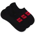 Hugo Boss for man. 50496082 Set of 3 black Cot socks (39-42), Homewear, Cotton