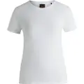 Hugo Boss for woman. 50504201 Esla T-shirt white (L), Casual, Cotton, Short sleeve