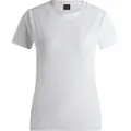 Hugo Boss for woman. 50506973 Esogo T-shirt white (S), Casual, Cotton, Short sleeve