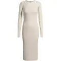 Hugo Boss for woman. 50531054 Ecna beige dress (XS), Casual, Party, Polyester, Long sleeve