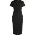 Hugo Boss Kalamara 3 10251608 Kortermet Midi-kjole