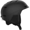 Salomon Husk JR, Skihjelm, Junior, Black