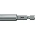 Wera 05135903001, 1 stykker, Sekskantet, 25,4 / 4 mm (1 / 4), M10, Rustfritt stål, 50 mm