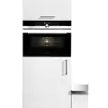 Siemens iQ700 CM633GBS1 - Kombinasjonsovn - innebygd - fordypning - bredde: 56 cm - dybde: 55 cm - høyde: 45 cm - med selvrens - rustfritt stål