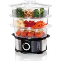 Eta Steampot 0134 90000 - Dampkoker - 12.25 liter - 1 kW - rustfritt stål