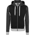 Urban Classics 3-tone Sweat Zip Collegegenser