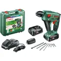 Bosch Uneo Maxx - Roterende hammer - trådløs - 3-modus - SDS-Quick - 0.6 joule - 2 batterier - 18 V