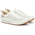 Pikolinos for man. M2A-6252 Liverpool white leather trainers (40), Flat, Laces, Casual, Classic