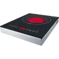 Steba HK 30, Sort, Rustfritt stål, Benkeplate, Keramisk, Glass-keramikk, 1 zone(s), 1 zone(s)