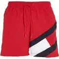 Tommy Hilfiger Colour Blocked Slim Fit Mid Length Badebukse