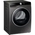 Samsung DV6000T, Frittstående, Frontmatet, Varme pumpe, Sølv, Sort, 115 l