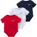 Nike Kids Swoosh Kortermet Body 3 Enheter