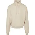Urban Classics Organic Drawstring Halv Glidelås Genser
