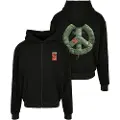 Upscale By Mister Tee Puffer Peace Heavy Oversize Genser Med Hel Glidelås