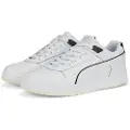 Puma RBD Game Low Sneakers, Shoes, White/Black/Gold, 36