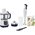 Tefal Yummy Gourmet HB55W4, Matlagingsblender, 0,8 l, 1,1 m, 600 W, Hvit