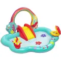 Bestway 91097 / 23, Oppblåsbart spillsenter, 2 år, Polyvinylklorid (PVC), Blå