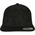 Flexfit Suede Leather Snapback Cap