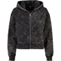 Urban Classics Oversized Towel Washed Genser Med Hel Glidelås