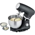 Severin KM 3898, 5,5 l, Sort, Sølv, Rustfritt stål, 1000 W, 380 mm, 235 mm