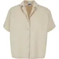 Urban Classics Linen Mixed Resort Kortarmet Skjorte